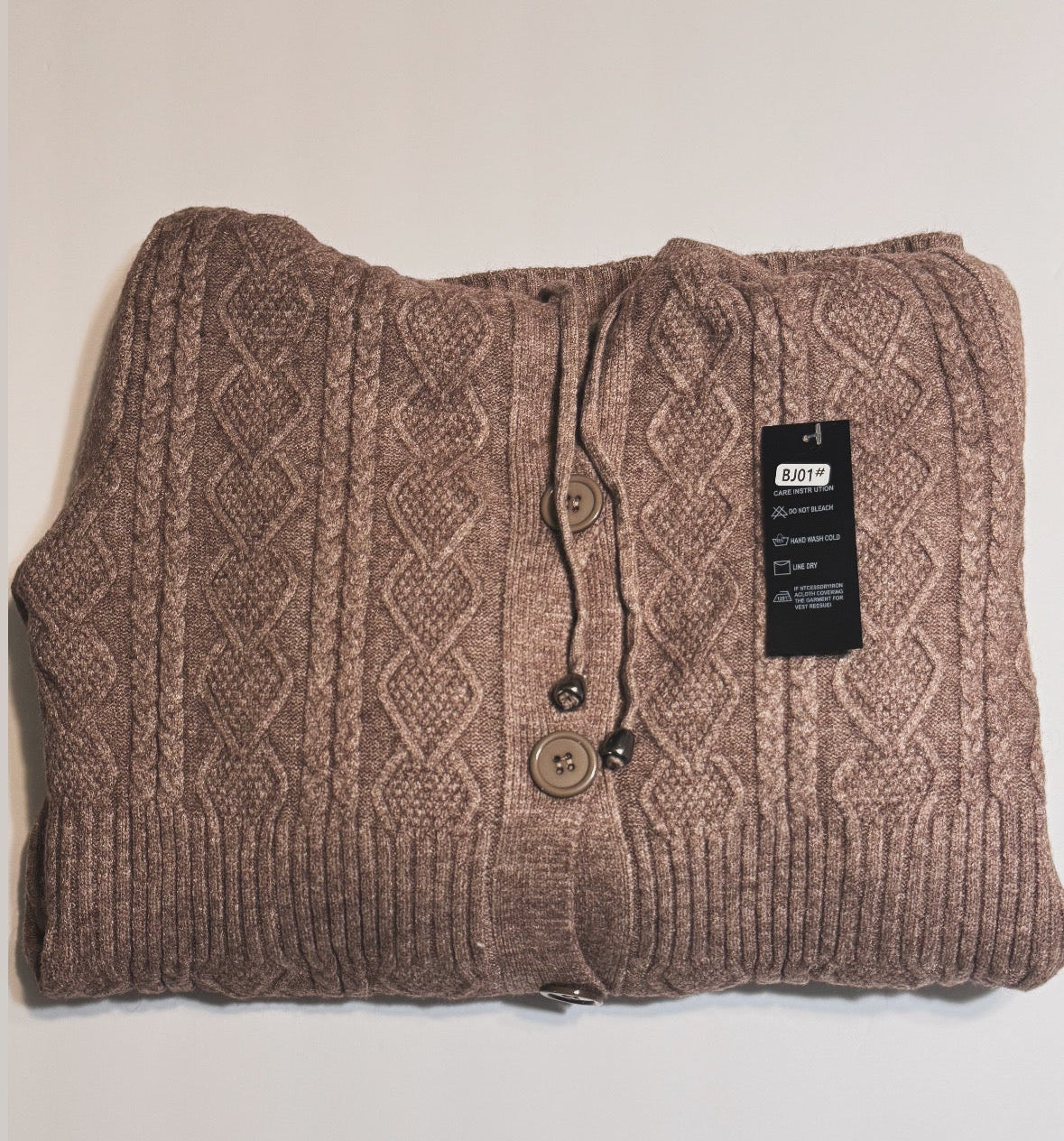 Cardigan con Capucha
