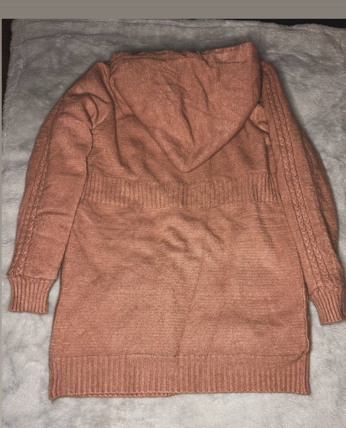 Cardigan con Capucha